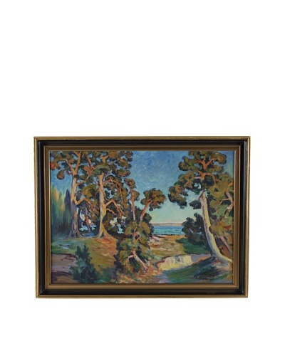 Montpellier Framed Landscape