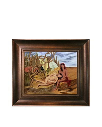 Frida Kahlo's Two Nudes in the Forest Framed Reproduction Oil Painting