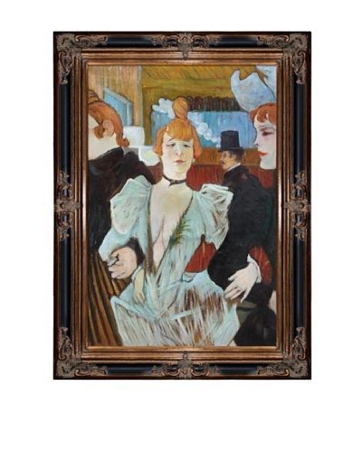 Toulouse Lautrec: La Goulue arriving at the Moulin Rouge, 1892As You See