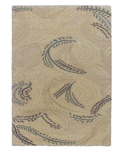 Prestige Shag Rug, Light Cream, 5' 5 x 7' 8