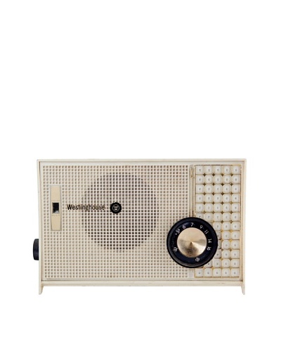 Vintage Westinghouse Radio, Cream