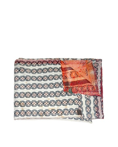 Vintage Kantha Throw, Multi