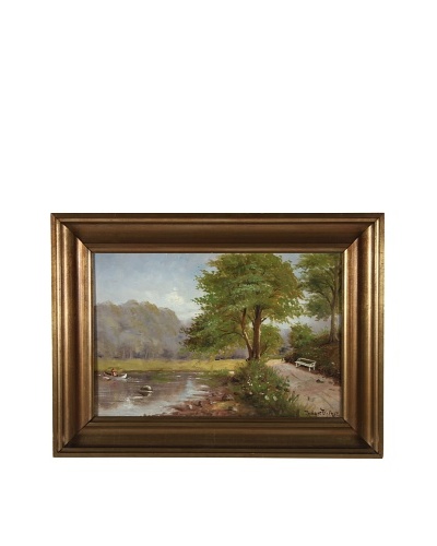 Holger Fischer Landscape Framed Artwork