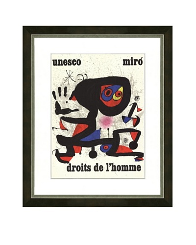 Miró: Droit de l'Homme