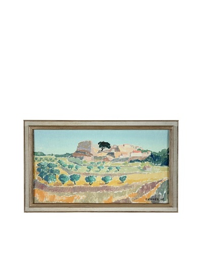 Olle Wilmer Miramas Vieux, 1968 Framed Artwork