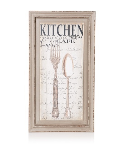 Wood Framed “Kitchen” Print