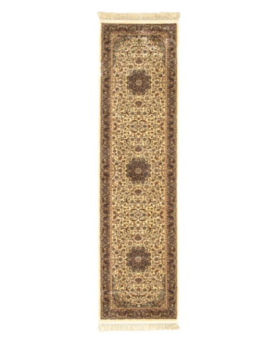 Persian Traditional Runner, Cream, 2' 7 x 9' 10 Runner