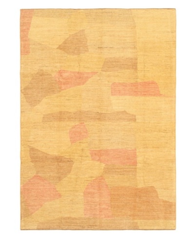 Gabbeh Modern Rug, Cream, 6' 4 x 9' 2