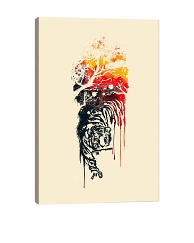 Painted Tyger by Budi Satria Kwan Giclée Canvas Print