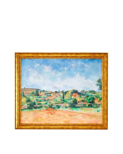 Paul Cézanne: The Bellevue Plain, also called The Red Earth (La Plaine de Bellevue, dit aussi Les Terres Rouges), 1890-1892As You See