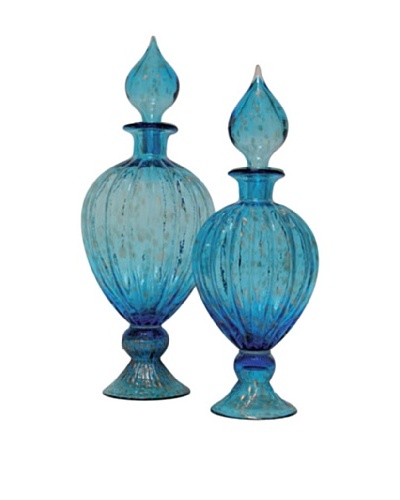 Set of 2 Safe Urns, BlueAs You See