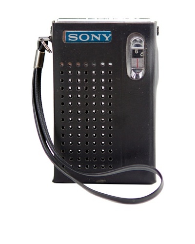 Vintage Sony Radio, Black