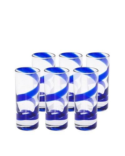 Set of 6 Playa Shot Glasses