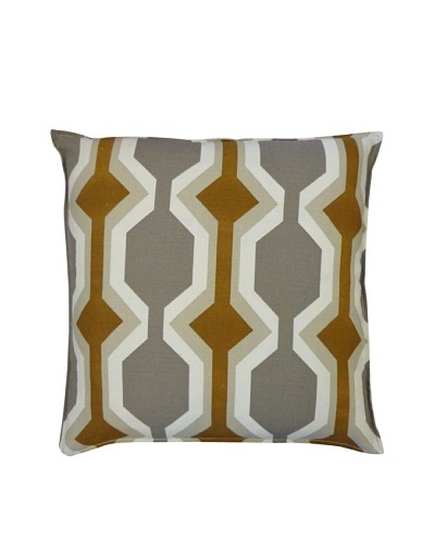 Freeway Throw Pillow, Brown