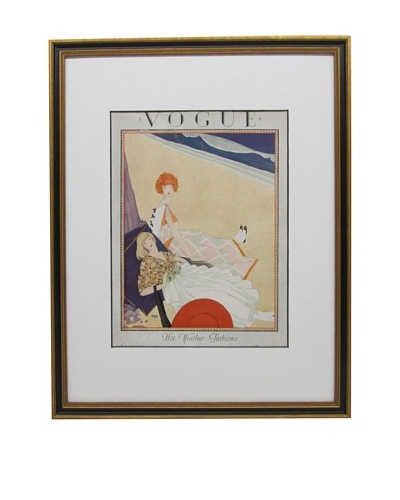 Original Vogue Cover from 1923 by George Wolfe Plank