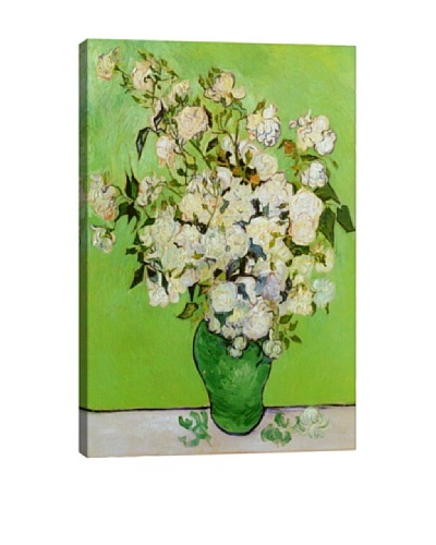 Vincent Van Gogh's Roses (1890) Giclée Canvas Print