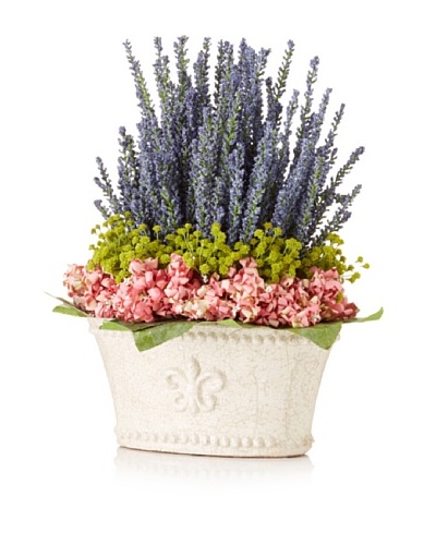 Lavender Baby’s Breath Pot