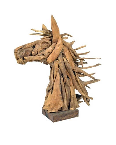 Driftwood Horse Head Décor