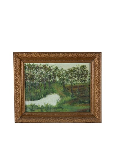 Chambery Pond Framed Artwork