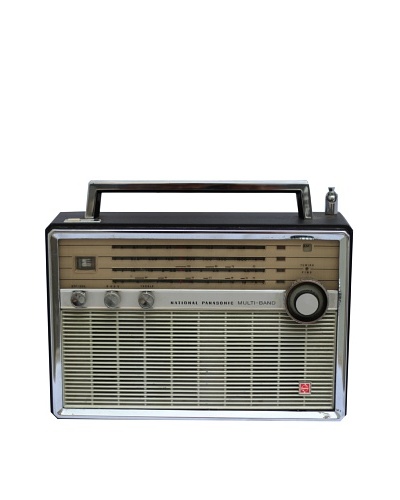 Vintage Panasonic Radio, Tan