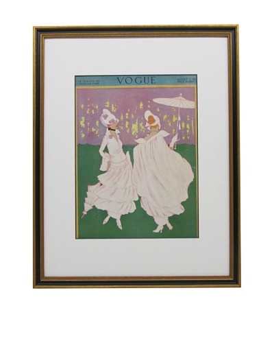 Original Vogue Cover from 1914 by Helen Dryden