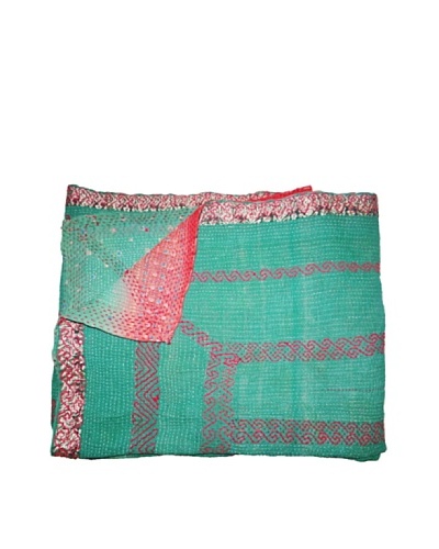 Vintage Kantha Throw, Multi, 60 x 75