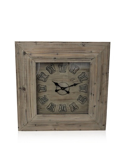 Wall Clock [Light Brown]