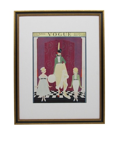 Original Vogue Cover from 1916 by Irma Cambell