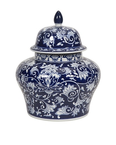 Tollmache Small Ceramic Lidded Vase