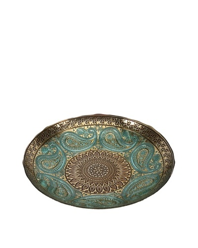 Paisley Glass Bowl