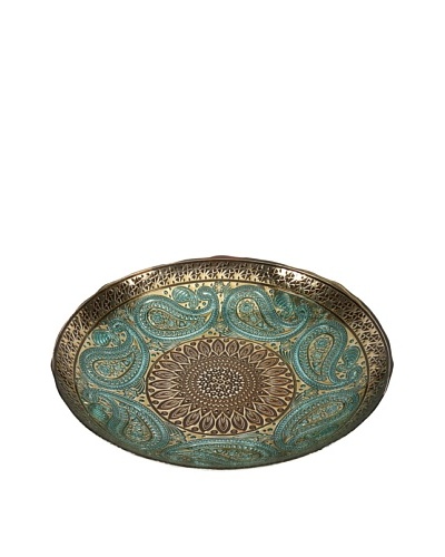 Paisley Glass Bowl