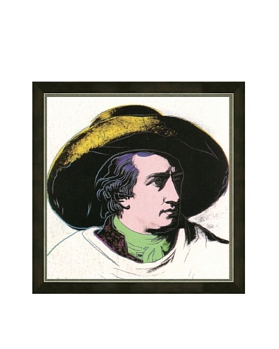 Andy Warhol: Goethe Black and Yellow