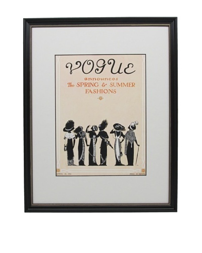 Original Vogue Cover from 1911 by Jessie Gillespie