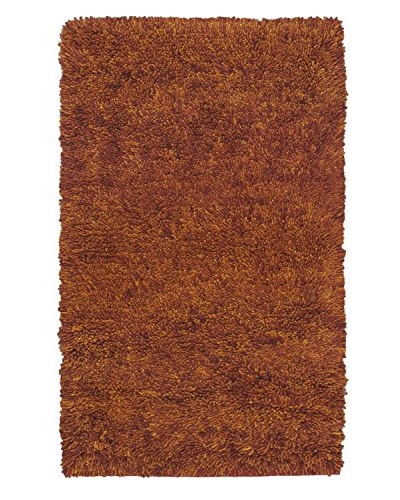 Hand-Knotted Plateau Shag, Brown, 2' 11 x 4' 11