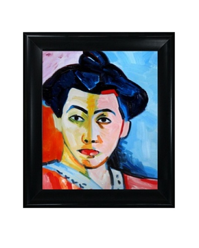 “The Green Stripe” Framed Reproduction Oil Painting by Henri Matisse