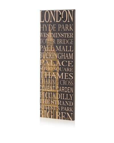 Kathryn White “London Tube” Giclee on Cork Board