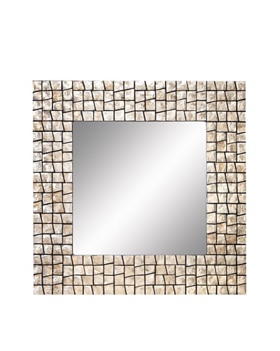 Square Capiz Mirror