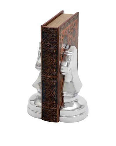 Set of 2 Chess Piece Bookends