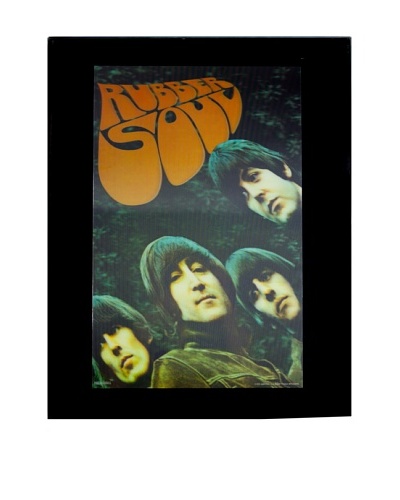 The Beatles Rubber Soul Framed 3-D Hologram Poster