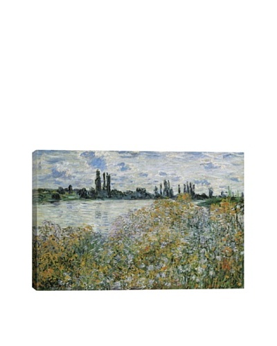 Claude Monet's Ile Aux Fleurs Near Vetheuil (1880) Giclée Canvas Print
