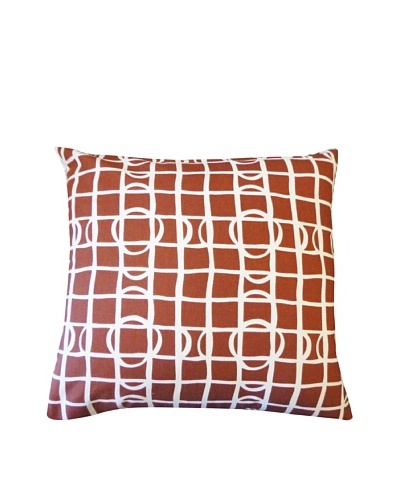 Pluto Throw Pillow, Brown