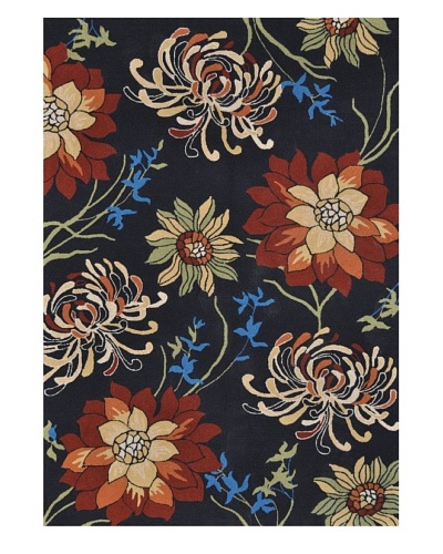 Sunshine Collection Indoor/Outdoor Rug [Black]