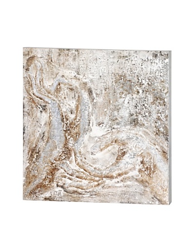 Kenisis I, Cream/Grey, 35 x 35