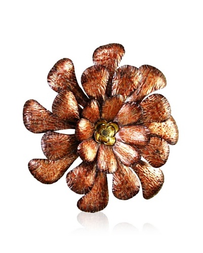 Metal Wall Flower