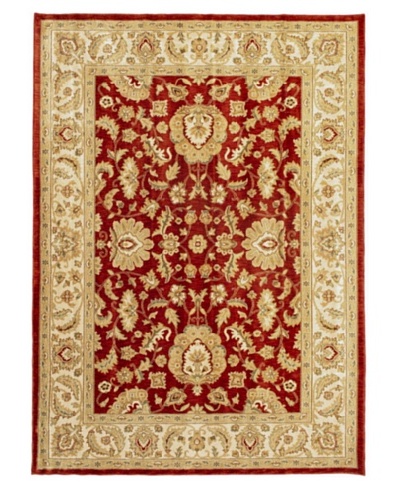 Lotus Garden Traditional Rug, Dark Copper, 7' 7 x 10' 6