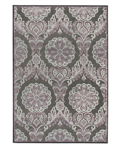 Ambrose Rug, Dark Gray/Violet/Magenta, 5' 2 x 7' 5