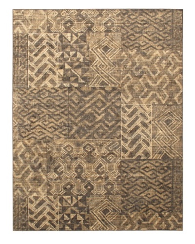 Heritage Rug, Dark Brown/Khaki, 7' 11 x 10' 4