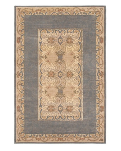 Royale Rug, Gray/Ivory, 5' x 7' 5