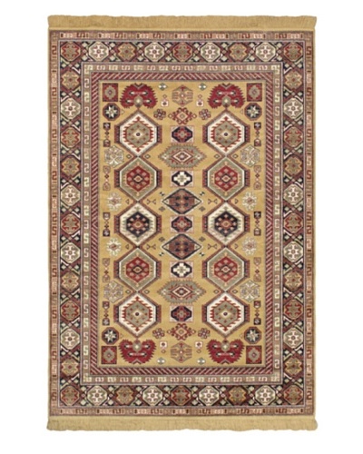 Soraya Traditional Rug, Light Gold, 4' 4 x 6' 4