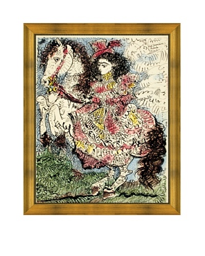 Pablo Picasso: Jacqueline Reine a Cheval